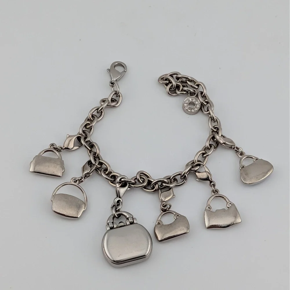 Citizen Eco-Drive Purse Charm Bracelet Watch G620-S022061‎ MOP Dial